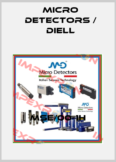 MSE/00-1H Micro Detectors / Diell