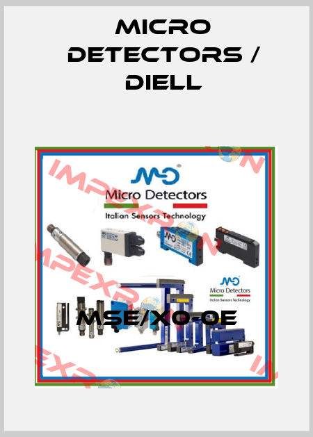 MSE/X0-0E Micro Detectors / Diell