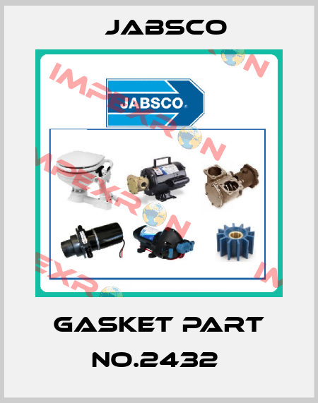 GASKET PART NO.2432  Jabsco