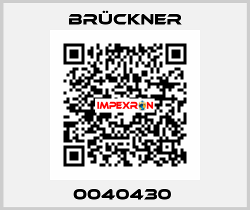 0040430  Brückner