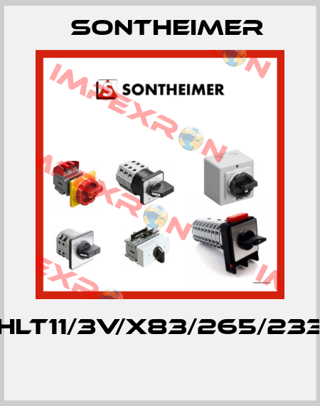 HLT11/3V/X83/265/233  Sontheimer