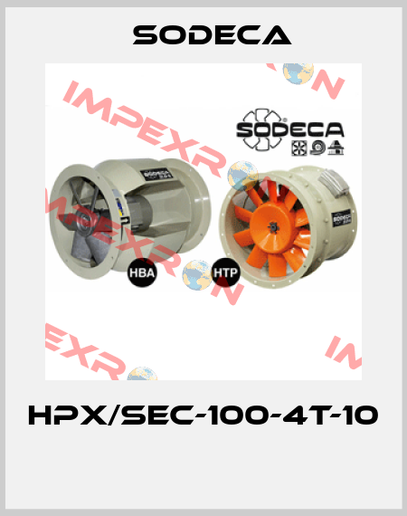HPX/SEC-100-4T-10  Sodeca