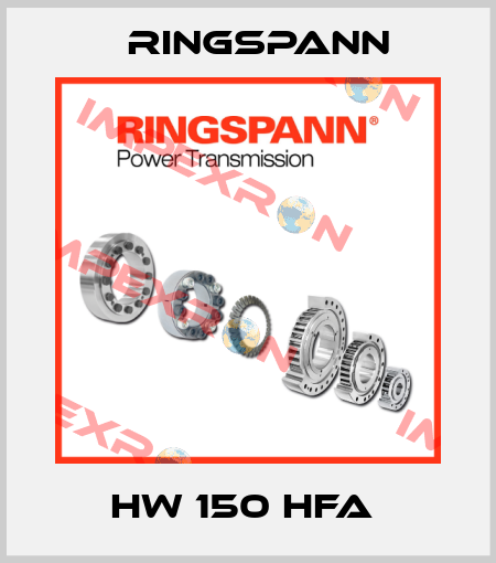 HW 150 HFA  Ringspann