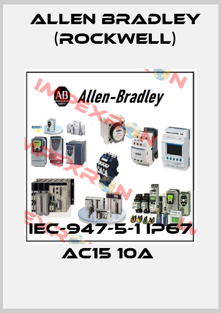 IEC-947-5-1 IP67 AC15 10A  Allen Bradley (Rockwell)