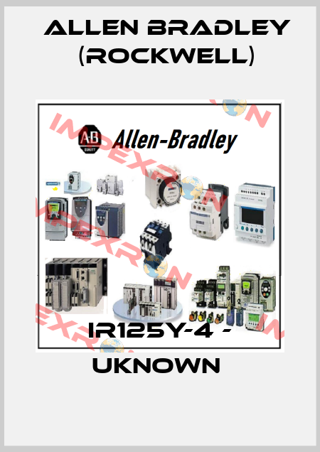 IR125Y-4 - UKNOWN  Allen Bradley (Rockwell)