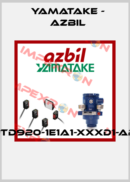 JTD920-1E1A1-XXXD1-A2  Yamatake - Azbil