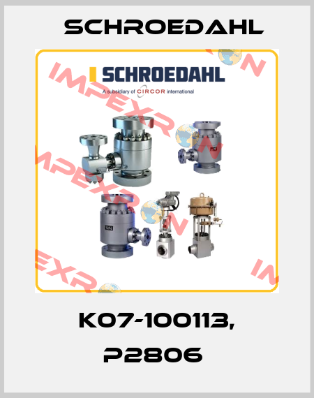 K07-100113, P2806  Schroedahl