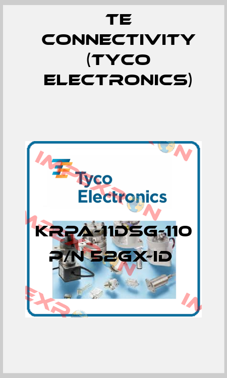 KRPA-11DSG-110 P/N 52GX-ID  TE Connectivity (Tyco Electronics)