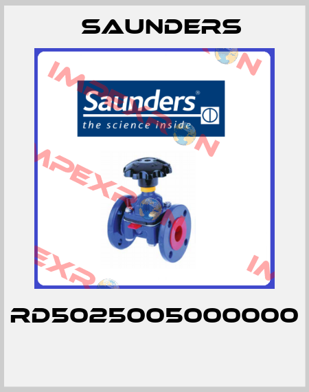 RD5025005000000  Saunders