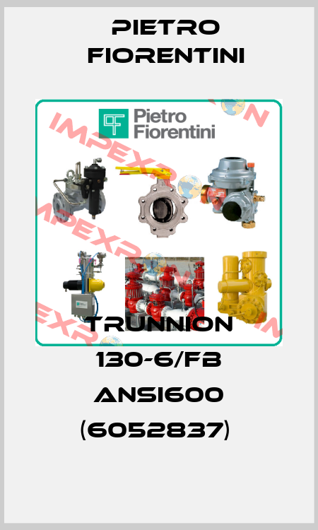 TRUNNION 130-6/FB ANSI600 (6052837)  Pietro Fiorentini