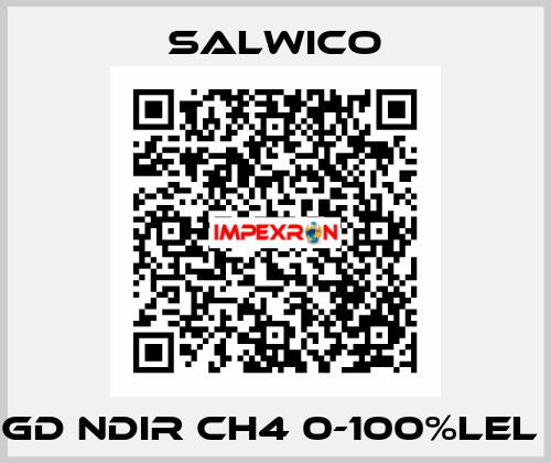 GD NDIR CH4 0-100%LEL  Salwico