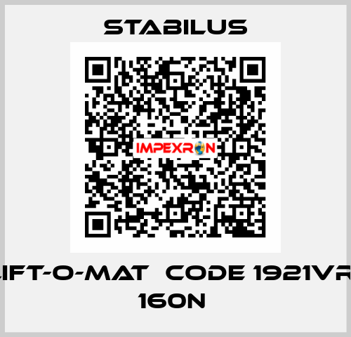 LIFT-O-MAT  CODE 1921VR/ 160N  Stabilus