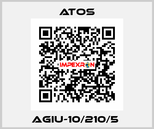 AGIU-10/210/5  Atos