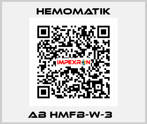 AB HMFB-W-3   Hemomatik