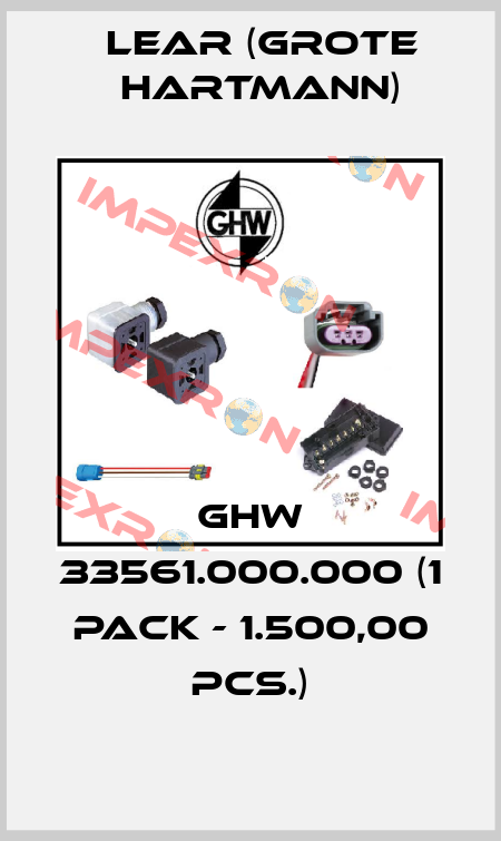 GHW 33561.000.000 (1 pack - 1.500,00 pcs.) Lear (Grote Hartmann)