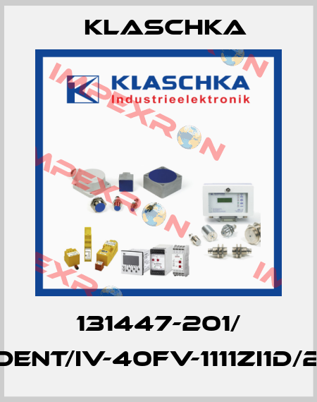 131447-201/ SIDENT/IV-40fv-1111ZI1D/201 Klaschka