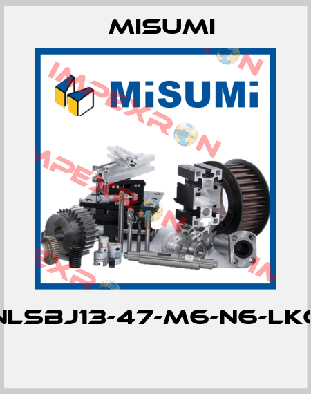 NLSBJ13-47-M6-N6-LKC  Misumi