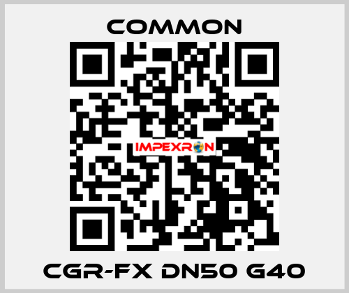 CGR-FX DN50 G40 COMMON
