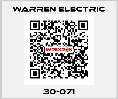 30-071 WARREN ELECTRIC