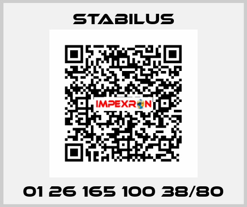 01 26 165 100 38/80 Stabilus