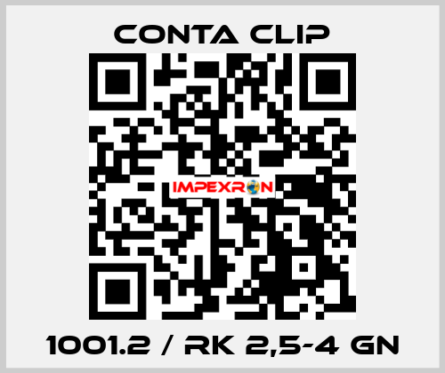 1001.2 / RK 2,5-4 GN Conta Clip