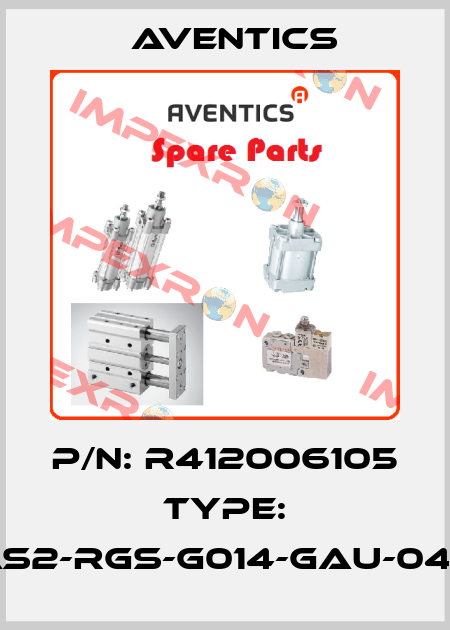 P/N: R412006105 Type: AS2-RGS-G014-GAU-040 Aventics