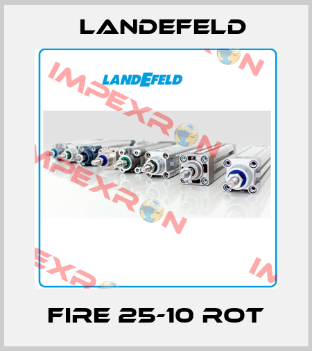 FIRE 25-10 ROT Landefeld