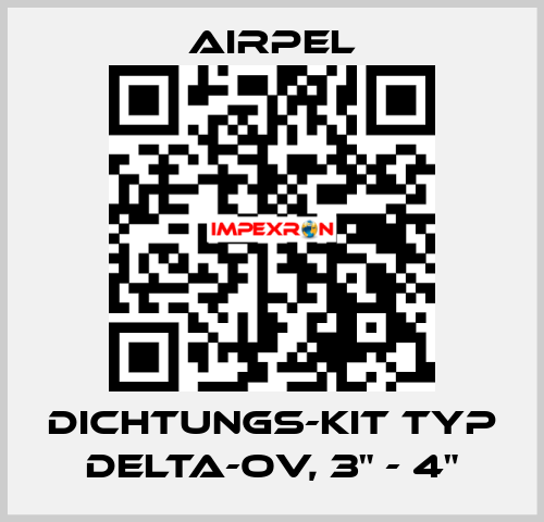 Dichtungs-Kit Typ DELTA-OV, 3" - 4" Airpel