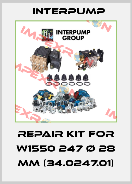 Repair Kit For W1550 247 ø 28 mm (34.0247.01) Interpump
