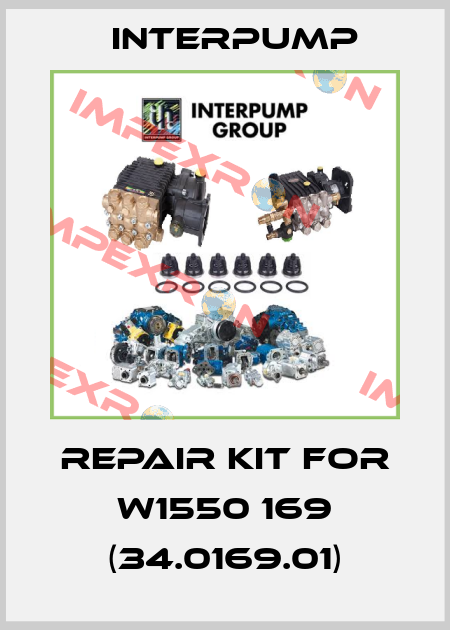 Repair Kit For W1550 169 (34.0169.01) Interpump