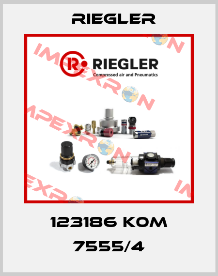 123186 K0M 7555/4 Riegler
