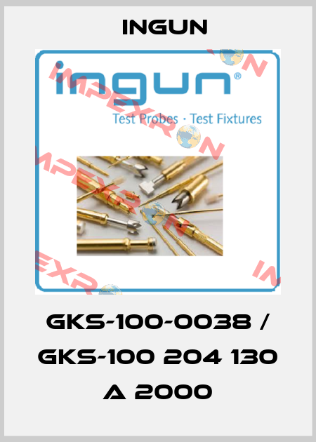 GKS-100-0038 / GKS-100 204 130 A 2000 Ingun