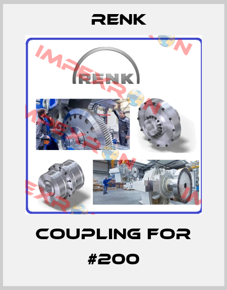 Coupling for #200 Renk