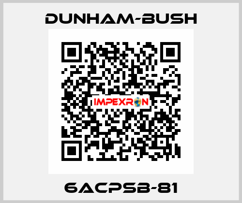 6ACPSB-81 Dunham-Bush