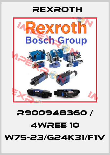 R900948360 / 4WREE 10 W75-23/G24K31/F1V Rexroth