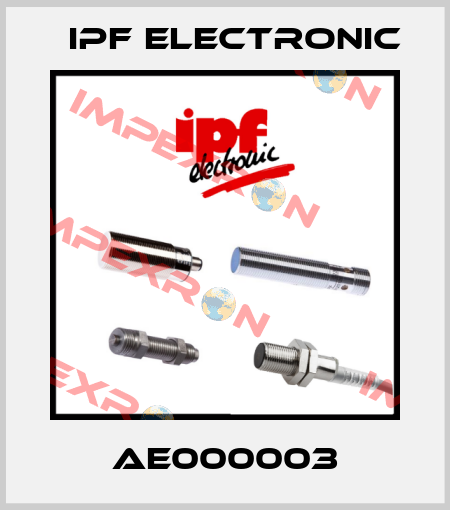 AE000003 IPF Electronic
