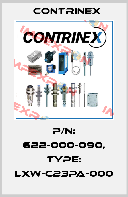 p/n: 622-000-090, Type: LXW-C23PA-000 Contrinex