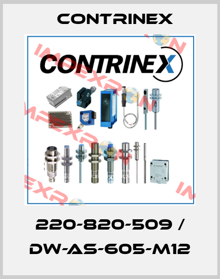 220-820-509 / DW-AS-605-M12 Contrinex