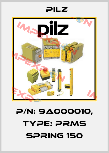 p/n: 9A000010, Type: PRMS spring 150 Pilz