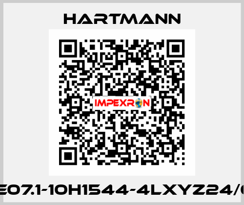 WE07.1-10H1544-4LXYZ24/0H Hartmann