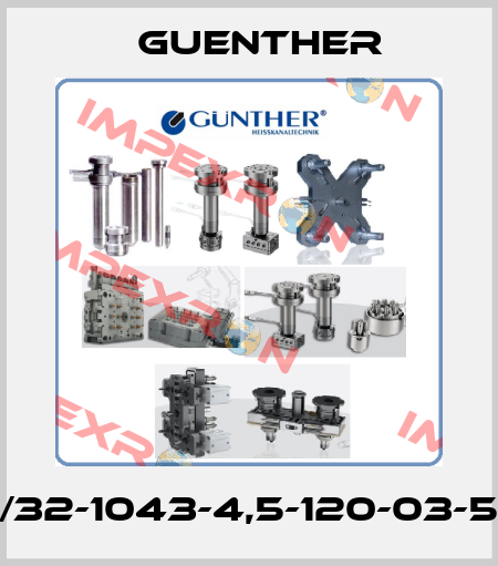 901250/32-1043-4,5-120-03-500/000 Guenther