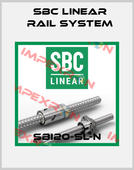 SBI20-SL-N SBC Linear Rail System