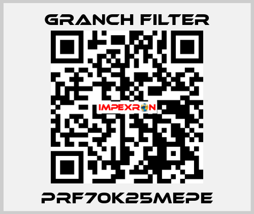 PRF70K25MEPE GRANCH FILTER