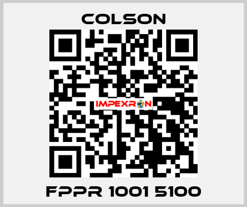 FPPR 1001 5100 Colson