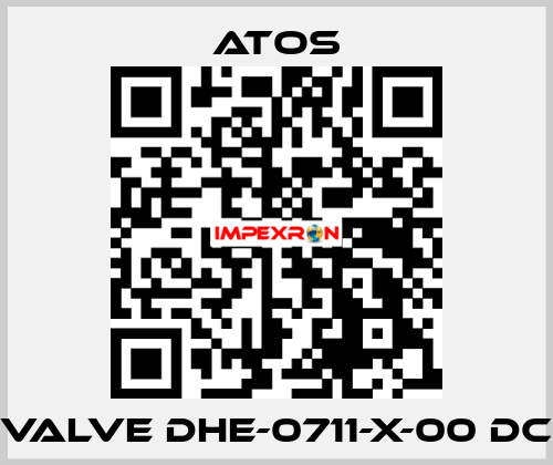 valve DHE-0711-X-00 DC Atos