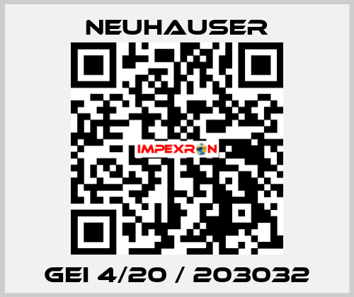 GEI 4/20 / 203032 Neuhauser