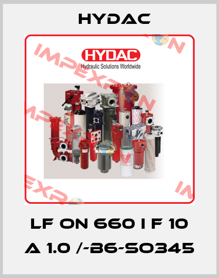 LF ON 660 I F 10 A 1.0 /-B6-SO345 Hydac