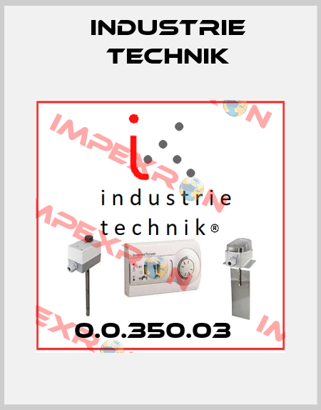 0.0.350.03   Industrie Technik