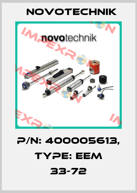 P/N: 400005613, Type: EEM 33-72 Novotechnik