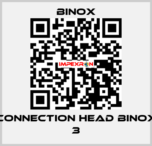 Connection head BINOX 3 Binox